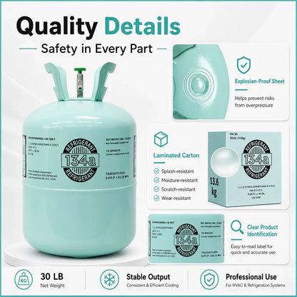 30LBS R134a Refrigerant