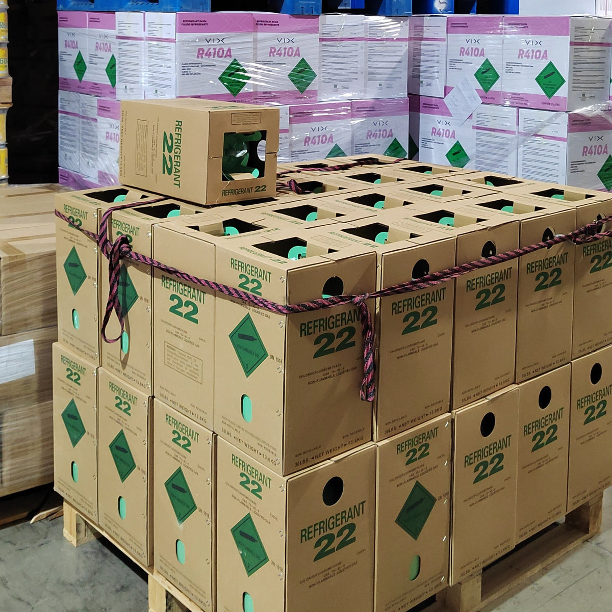 FluoRefri refrigerant factory and production facility